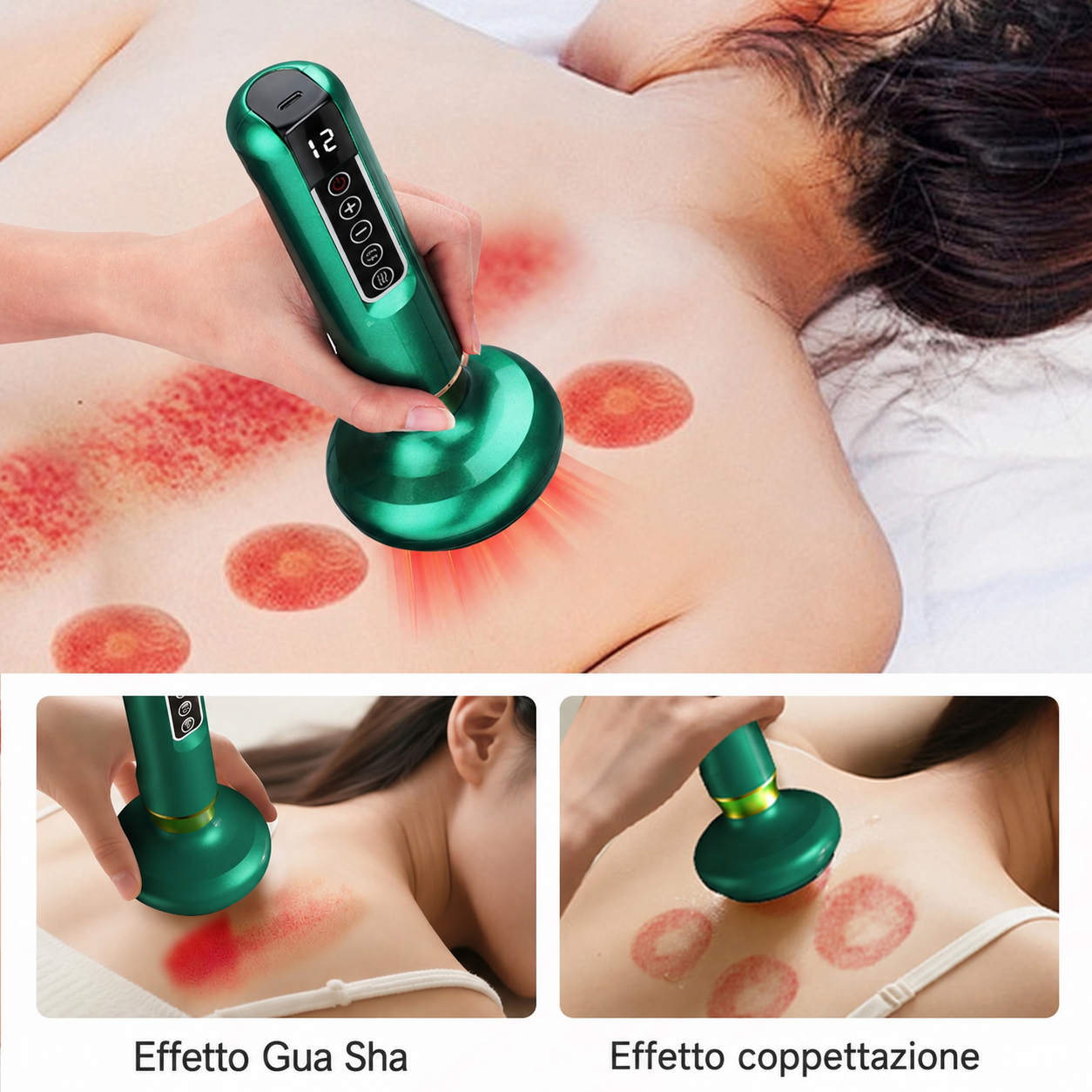 CelluDrain Pro Massaggiatore Elettrico Corpo Anti-Cellulite