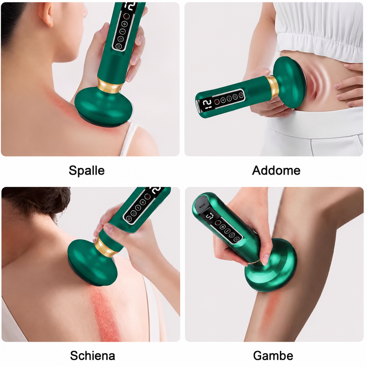 CelluDrain Pro Massaggiatore Elettrico Corpo Anti-Cellulite